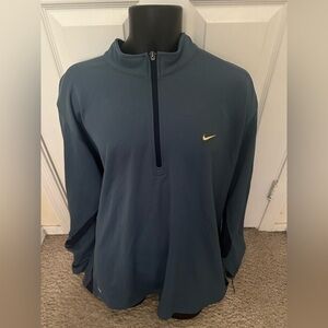 Men’s pre own as is  Nike quarter zip XXL 2XL jacket pullover vintage like